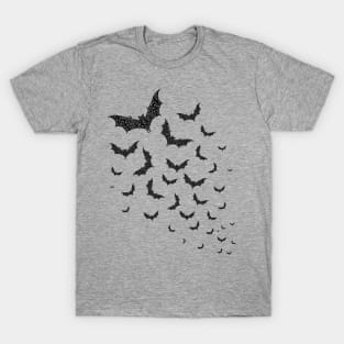 Swirly Bat Swarm T-Shirt